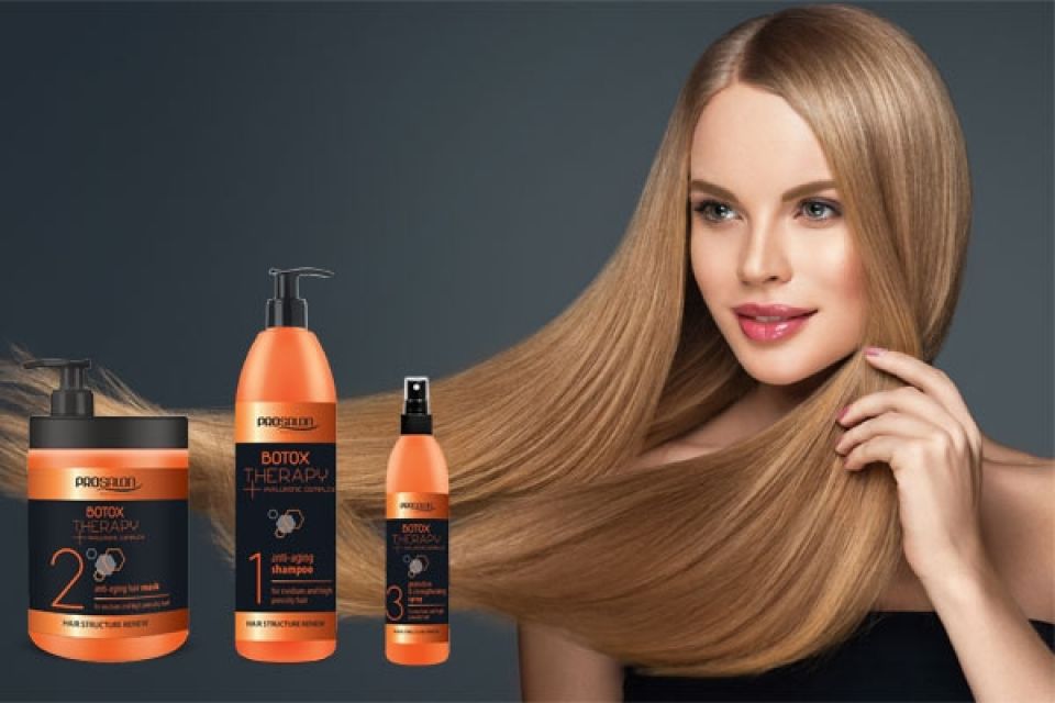 PROSALON PROFESSIONAL BOTOX THERAPY anti-ageing treatment for medium and high porosity hair NEW