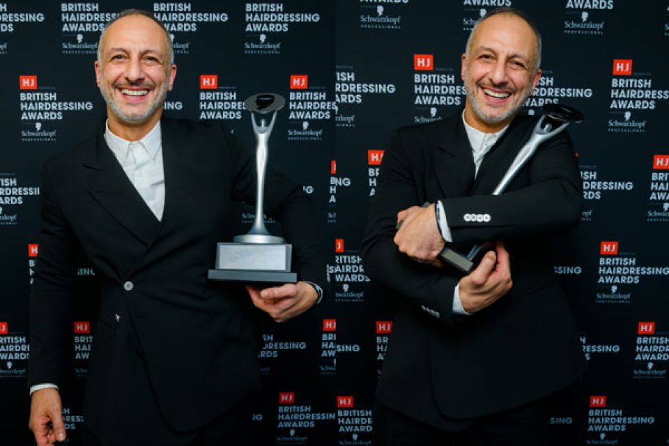 Cos Sakkas named British Hairdresser of the Year for the second time!
